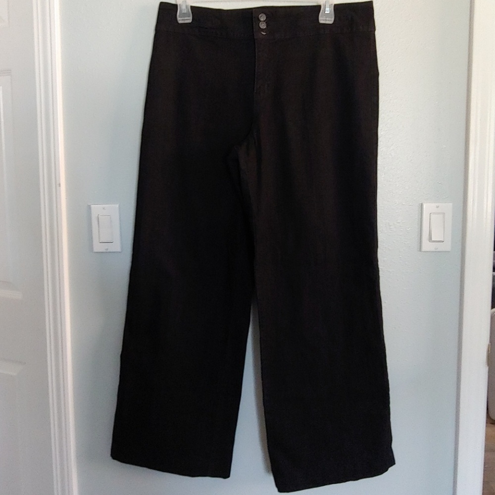 Style & Co Black Wide Leg Jeans